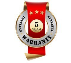 5 year warranty image