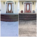 Home entrance washing