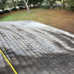 Roof washing project