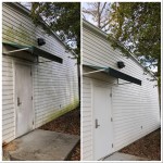 Home siding cleaning